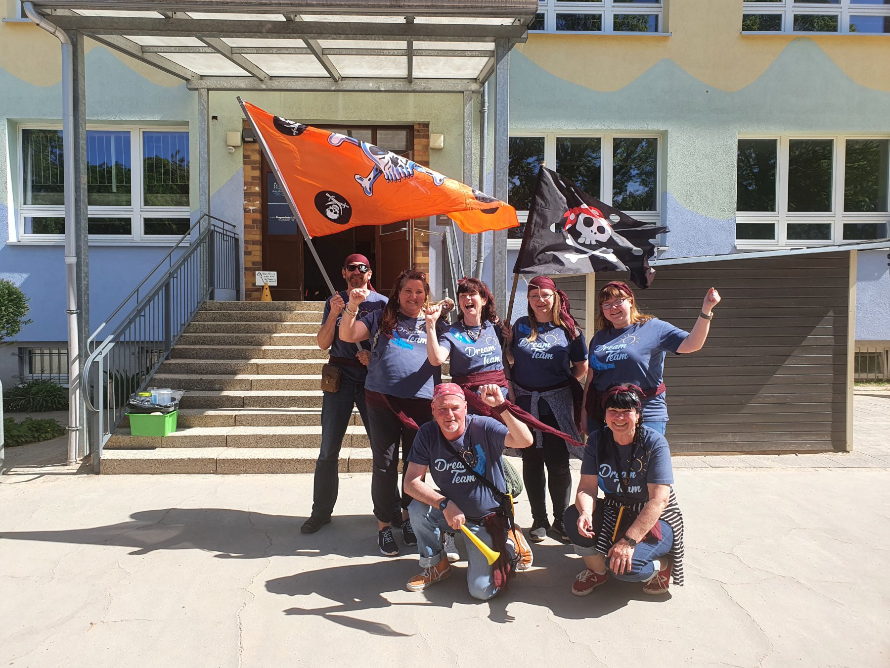 Schulhof der Puschkinschule